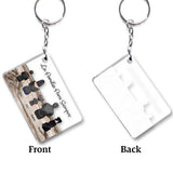 La Familia Para Siempre - Personalized Family Transparent Keychain