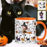 Cat Mom - Personalized Cat Accent Mug