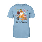 Heart Candy Cat Kitty Version - Personalized Cat T-shirt And Hoodie