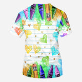 Teacher Classroom Rainbow - Personalized Teacher All Over Shirt
