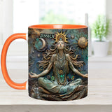 I'm Not Sugar And Spice - Personalized Yoga Accent Mug