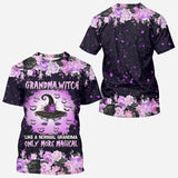 Grandma Witch - Personalized Grandma All Over Shirt