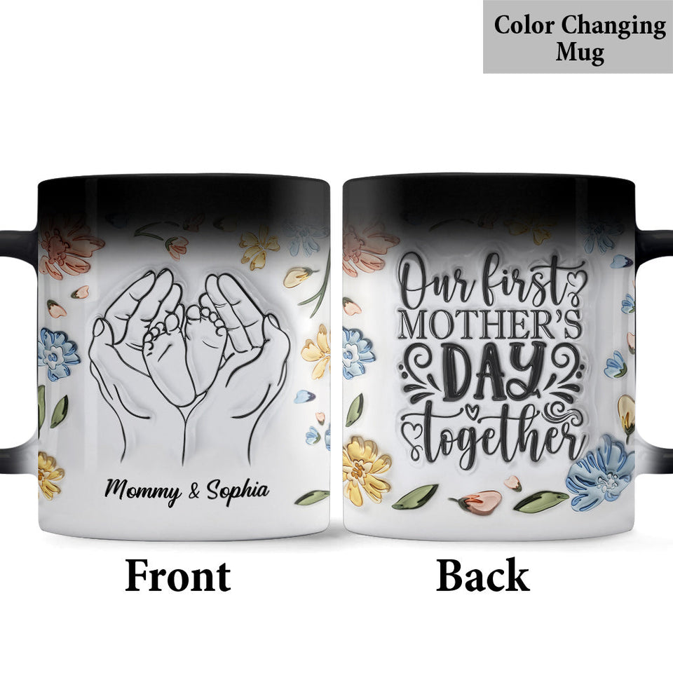 First Mother's Day Together - Personalized Mother Mug