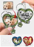 Saying Goodbye So Hard - Personalized Dog Keychain