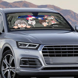 You Me And The Dogs - Personalized Dog Car Sunshade