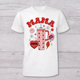 Mama And Mini - Personalized Mother T-shirt And Baby Onesie