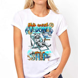 This Week I Don't Give A Ship Feral Girl Summer - Personalized Cruising T-shirt And Hoodie