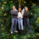Any Photo Custom Onament - Personalized Family Custom Shaped Ornament