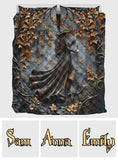 Beautiful Witch - Personalized Witch Quilt Set