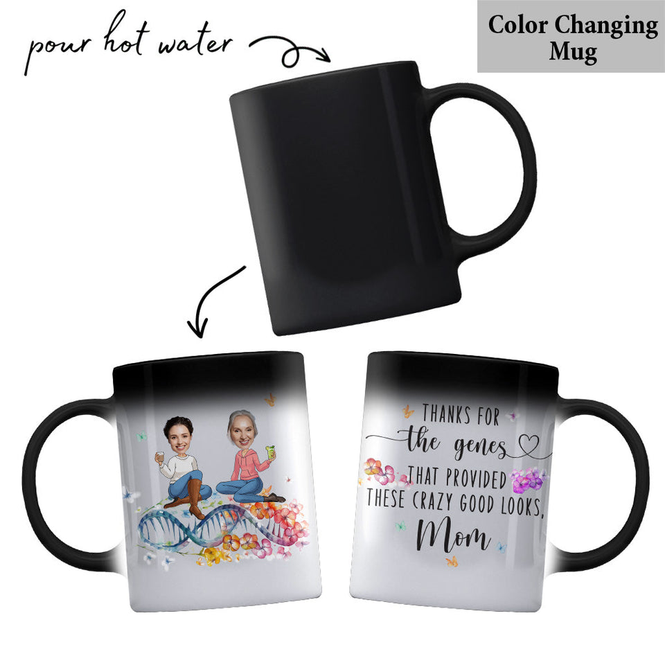 Thanks For The Genes - Personalized Mother Mug