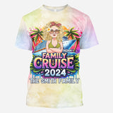 Family Cruise - Personalized Cruising All Over Shirt