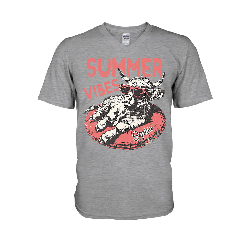 Summer Vibes - Personalized T-shirt And Hoodie
