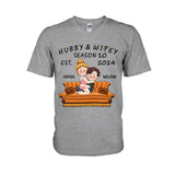 Hubby & Wifey - Personalized Husband And Wife T-shirt And Hoodie