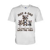 Just A Dad Who Always Came Back With The Milk - Personalized Father T-shirt And Hoodie
