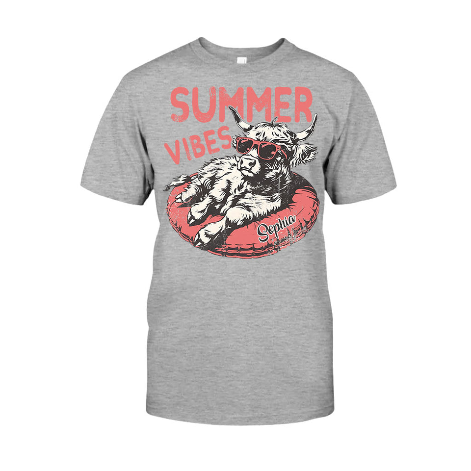 Summer Vibes - Personalized T-shirt And Hoodie