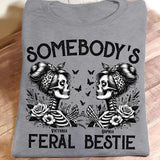 Spooky Besties Forever - Personalized Bestie T-shirt And Hoodie