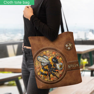 Love Bees - Personalized Bee Tote Bag