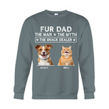 Fur Dad - Personalized Dog T-shirt And Hoodie