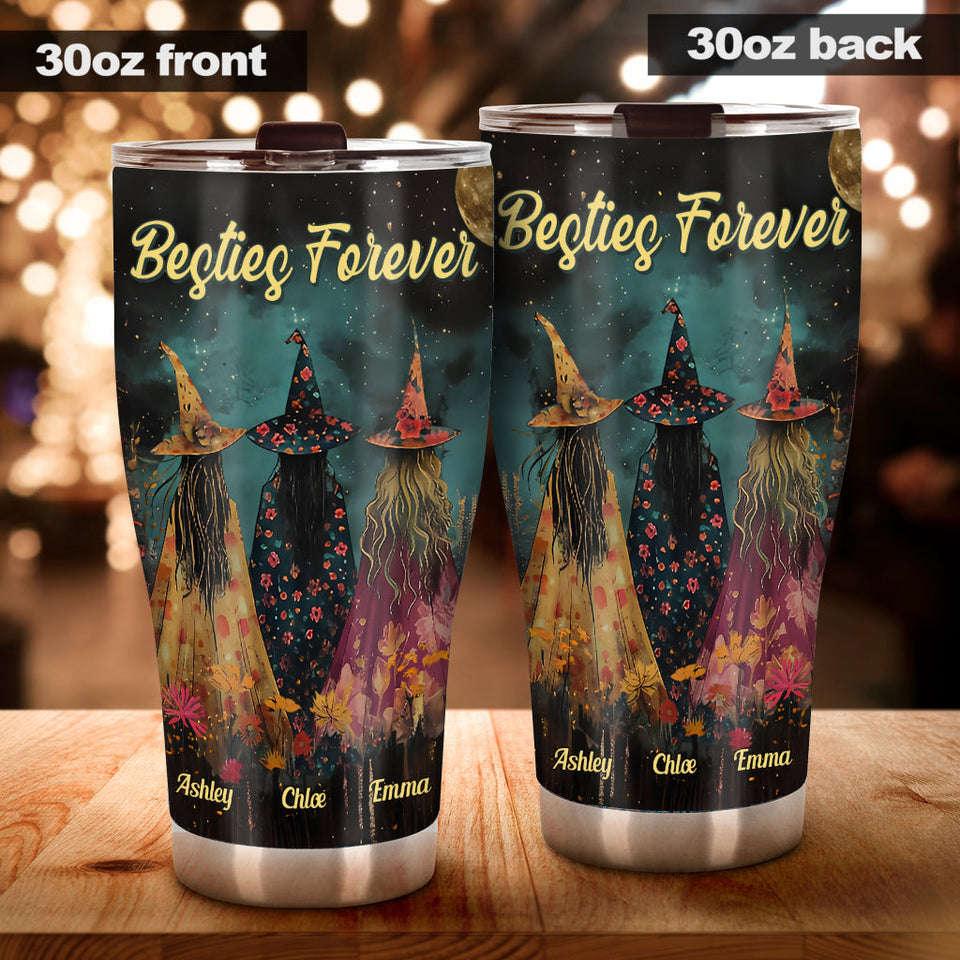 Besties Forever - Personalized Bestie Tumbler