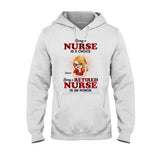 Being A Nurse Is A Choice, Being A Retired Nurse Is An Honor - Personalized Nurse T-shirt And Hoodie