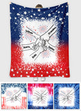 Grandma's Life 4th Of July - Personalized Grandma Blanket