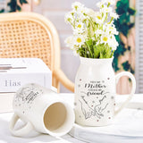 First My Mother Forever My Friend - Personalized Mother Ceramic Flower Vase