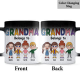 This Grandma Belongs To - Personalized Grandma Mug