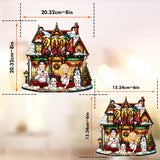 This Is Us - Personalized Family Window Hanging Suncatcher Ornament