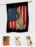 Puppy Flag - Personalized Dog House Flag