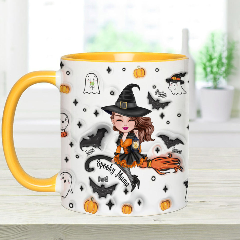 Spooky Mom - Personalized Mother Accent Mug