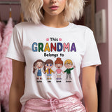 This Grandma Belongs To - Personalized Grandma T-shirt And Hoodie