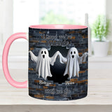 Ghost Friends - Personalized Bestie Accent Mug