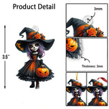 Little Witch - Personalized Witch Custom Shaped Ornament