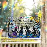 Girls Will Be Girls - Personalized Bestie Window Hanging Suncatcher Ornament