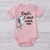 Reel Cool Dad - Personalized Fishing T-shirt And Baby Onesie