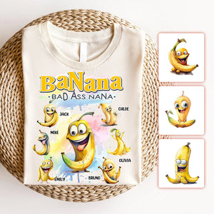 Banana Grandma - Personalized Grandma T-shirt And Hoodie