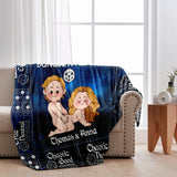 Sleeping With The DM - Personalized RPG Blanket