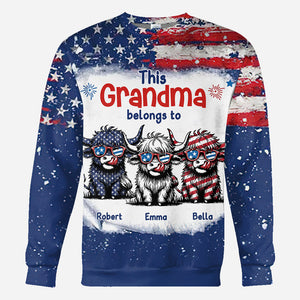 This Grandma Belongs To These Cuties - Personalized All Over Shirt