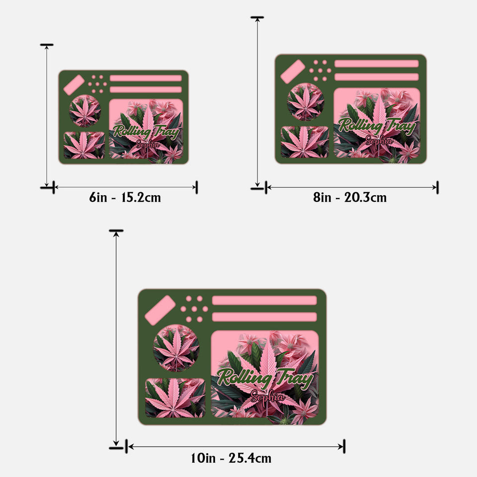 Pink 420 - Personalized Weed 2 Layered Wood Sign / Wood Plaque