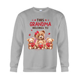 This Grandma Belongs To - Personalized Grandma T-shirt And Hoodie
