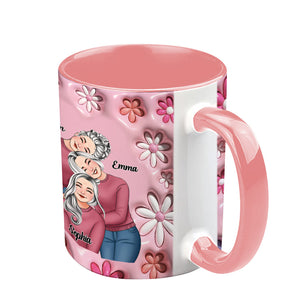 We'll Be Friends Until We're Old And Senile - Personalized Bestie Accent Mug