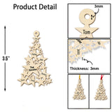 Star Christmas Tree Family Custom Names - Personalized Family Ornament