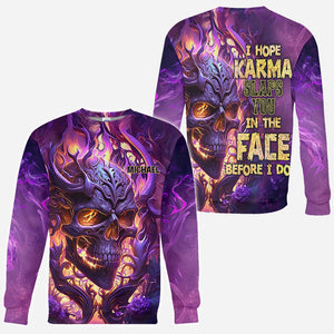 Before I Do - Personalized Skull All Over Shirt