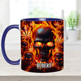 Free Your Mind - Personalized Weed Accent Mug