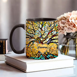 Our Family Tree - Personalized Grandma Accent Mug
