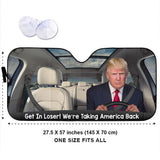 Get In Loser - Car Sunshade