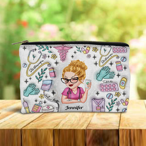 All My Nurse Stuff - Personalized Nurse Pouch