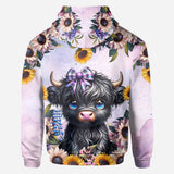 Cute Little Cow - Personalized All Over Shirt