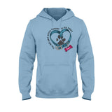 You Left Paw Prints Forever In My Heart - Personalized Dog T-shirt And Hoodie