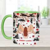 Spit On That Thang - Personalized Couple Accent Mug